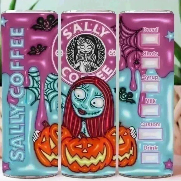 Sally coffee Starbucks 20 oz tumbler - Picture 2 of 3